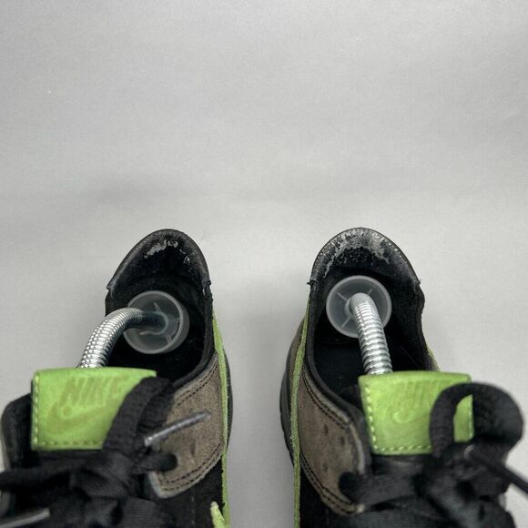 Nike Dunk Low Shoes Men\'s Size 10 Black‎ Green No Liner 2005 Rare Sneakers main image 6
